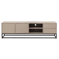 Giga Meubel - Tv-Meubel Taupe 180cm - Mangohout & Metaal