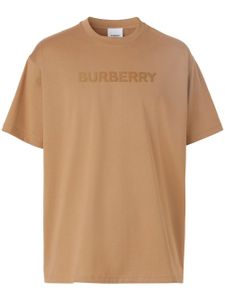 Burberry t-shirt à logo imprimé - Tons neutres