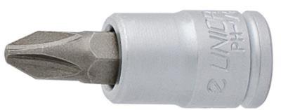 Unior Grs dop schroef kruis 1/4" ph1