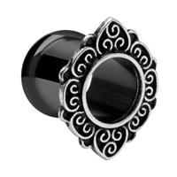 Double Flared Tunnel Chirurgisch staal 316L Tunnels & Plugs - thumbnail