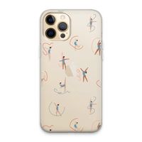 Dancing #3: iPhone 13 Pro Max Transparant Hoesje