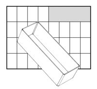 Raaco Inzet box, afm a8-2, h: 47 mm, afm 157x55 mm, 1 stuk