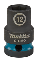 Makita Krachtdop Impact Black, 1/2 12mm - E-16081