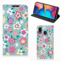 Samsung Galaxy A30 Smart Cover Flower Power - thumbnail