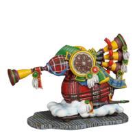 Carnaval car bagpipe l18xb10xh12,5 cm - Luville