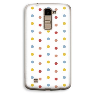 Bollen: LG K10 (2016) Transparant Hoesje