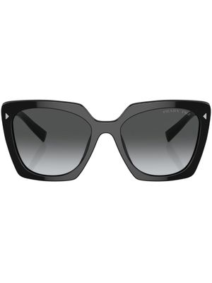 Prada Eyewear lunettes de soleil à monture rectangulaire - Noir