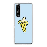 Banana: Sony Xperia 1 III Transparant Hoesje