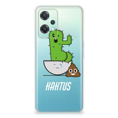 OnePlus Nord CE 2 Lite Telefoonhoesje met Naam Cactus Poo