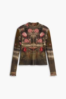 Bedrukte coltrui - BLACK - L