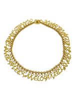 CHANEL Pre-Owned collier à loquet CC (1996) - Or