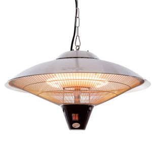 Sunred Sunred Hangende verwarmer Sirius 2100 W halogeen zilver CE09