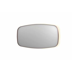 Spiegel INK SP30 160x4x80 cm incl. Indirect LED-Verlichting Rondom en Spiegelverwarming Geborsteld Koper