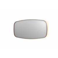 Spiegel INK SP30 160x4x80 cm incl. Indirect LED-Verlichting Rondom en Spiegelverwarming Geborsteld Koper