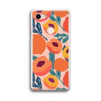 Perzik: Google Pixel 3 Transparant Hoesje