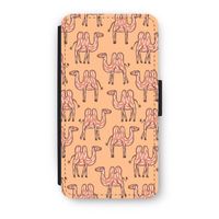 Kameel: iPhone X Flip Hoesje