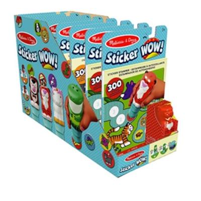 Melissa & Doug stickerstempel + activiteitenblok - vanaf 3 jaar