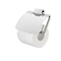 Toiletrolhouder Geesa Topaz | Met klep | Chroom