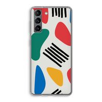 Illustratieve pop 1: Samsung Galaxy S21 Transparant Hoesje