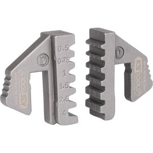 KS Tools 115.1418 Paar krimpinzetten voor adereindhulzen, Ø 0,5 - 4 mm