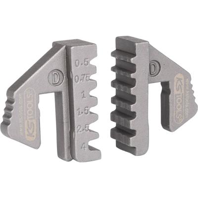 KS Tools 115.1418 Paar krimpinzetten voor adereindhulzen, Ø 0,5 - 4 mm