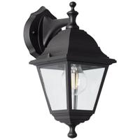Briljante buitenapplique afstammeling Nissie noir E27 1x60w