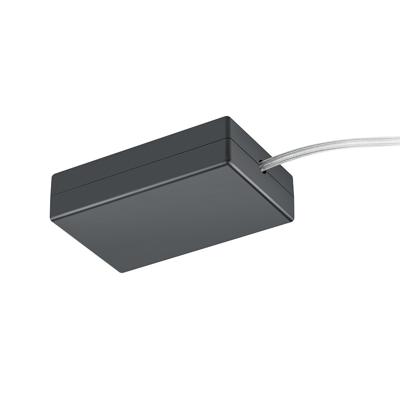 Trio 2-fase voedingDuoline voor railverlichting zwart - 701232