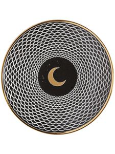 Fornasetti assiette Lunocentrica (26 cm) - Noir