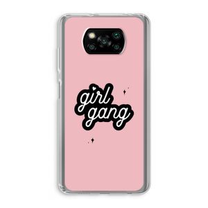 Girl Gang: Xiaomi Poco X3 Pro Transparant Hoesje