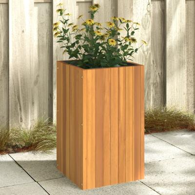 VidaXL Plantenbak 35x35x60 cm massief acaciahout