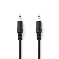 Nedis Stereo-Audiokabel | 3,5 mm Male naar 3,5 mm Male | 1 m | 1 stuks - CAGP22000BK10 CAGP22000BK10