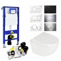 Geberit Up320 Toiletset 23 Megasplash Zero Compact Met Bril En Drukplaat