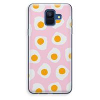 Dancing eggs: Samsung Galaxy A6 (2018) Transparant Hoesje
