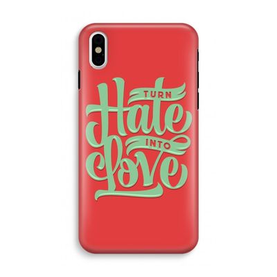Turn hate into love: iPhone XS Tough Case