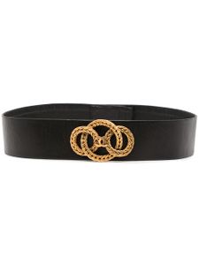 CHANEL Pre-Owned ceinture Haute Couture (1988) - Noir