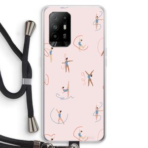 Dancing #3: Oppo A95 5G Transparant Hoesje met koord