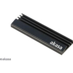 Akasa A-M2HS01-KT02 koelsysteem voor computers SSD (solid-state drive) Koelplaat/radiatoren Zwart 1, 2