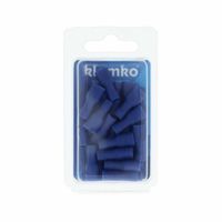 Nylon Vlakstekerhuls blauw Geïsoleerd 6,3x0,8mm voor 1,5-2,5 mm2 100 stuks 171310 Klemko