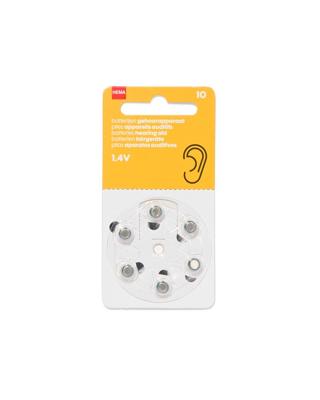 HEMA Gehoorapparaat batterijen 10