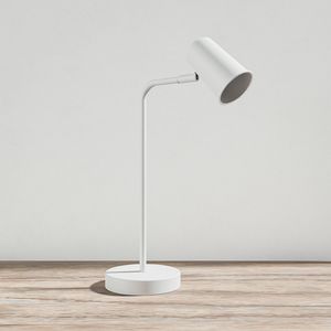 Riga LED tafellamp - Kantelbaar en draaibaar - Ingebouwde dimmer - Bureaulamp voor binnen - GU10 fitting - Max. 35 Watt per spot - Wit - 3 jaar garant