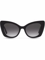 Dolce & Gabbana Eyewear lunettes de soleil DG Crossed - Noir