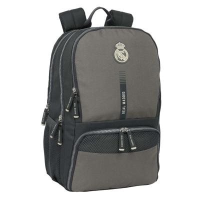 Schoolrugzak Real Madrid C.F. Grijs 30 x 42 x 17 cm