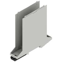 Weidmüller CH20M22 B FE AGY/BK 3747 DIN-rail-behuizing basiselement Gesloten, Met ventilatiesleuven, Voor DIN-rail montage 22.5 x 109.3 Kunststof Grijs 500 - thumbnail