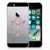 Apple iPhone SE | 5S Telefoonhoesje met Naam Boho Dreamcatcher Apple iPhone SE | 5S Telefoonhoesje met Naam Boho Dreamcatcher