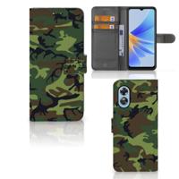 OPPO A17 | Telefoon Hoesje | Army Dark
