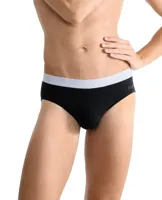 2-Pack heren slips - GO Abc brief - Biologisch katoenen heren onderbroeken met elastische band - Milieuvriendelijk - Duurzaam