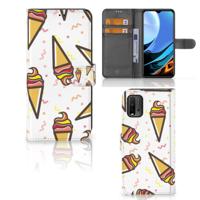 Xiaomi Redmi 9T | Poco M3 | Book Cover | Icecream