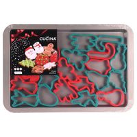 Uitsteekvormen met Bakplaat Kerst, 22st. Uitsteekvormen met Bakplaat Kerst, 22st.