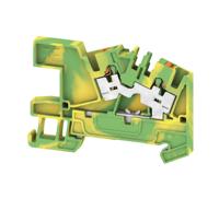 Weidmüller 2668680000 Installatie-etageklem Steekaansluiting Groen-geel 50 stuk(s)
