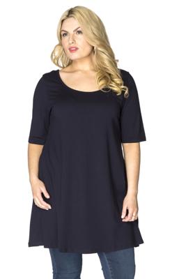 Yoek Tuniek wide bottom | Blauw | Maat 54/56